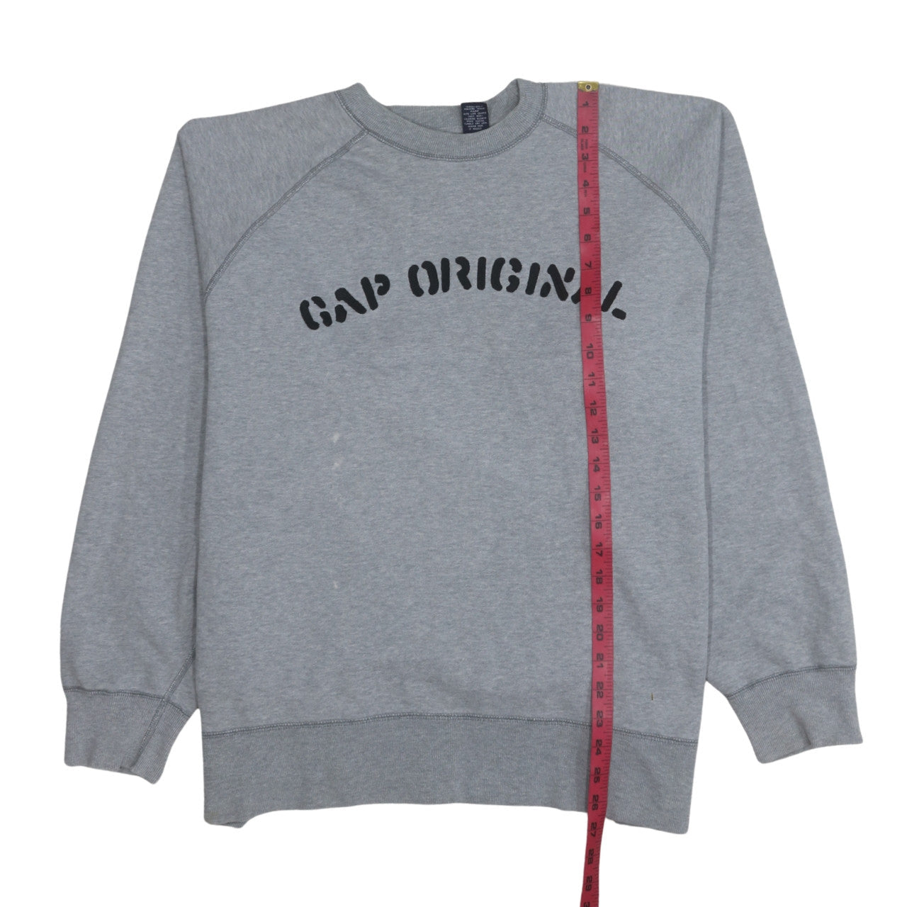 Mens UK Size M Gap Grey Pullover Sweatshirt