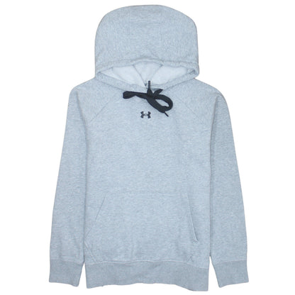 Mens UK Size XS Under armour Grey Pullover Hoodie