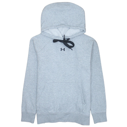 Mens UK Size XS Under armour Grey Pullover Hoodie