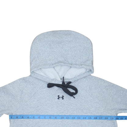Mens UK Size XS Under armour Grey Pullover Hoodie