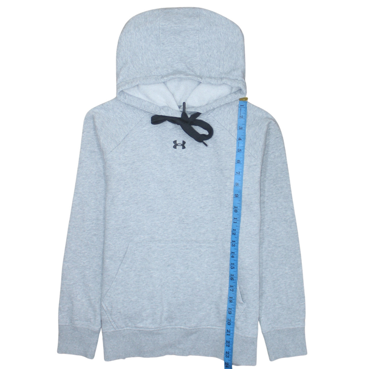 Mens UK Size XS Under armour Grey Pullover Hoodie