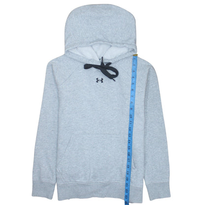 Mens UK Size XS Under armour Grey Pullover Hoodie