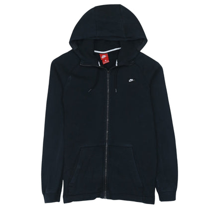 Mens UK Size S Nike Black Full Zip Hoodie