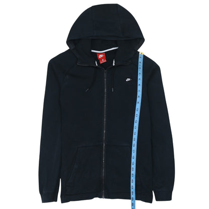 Mens UK Size S Nike Black Full Zip Hoodie