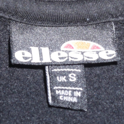 Mens UK Size S ellesse Black Pullover Hoodie