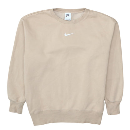 Mens UK Size XS Nike Beige Pullover Sweatshirt