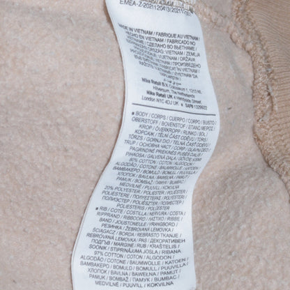 Mens UK Size XS Nike Beige Pullover Sweatshirt