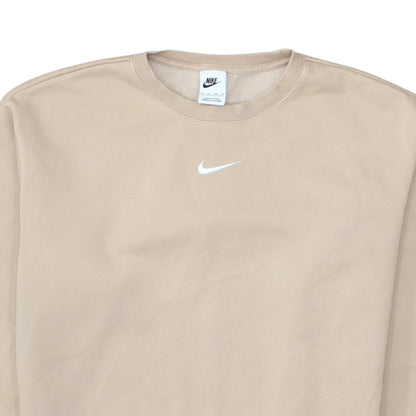 Mens UK Size XS Nike Beige Pullover Sweatshirt