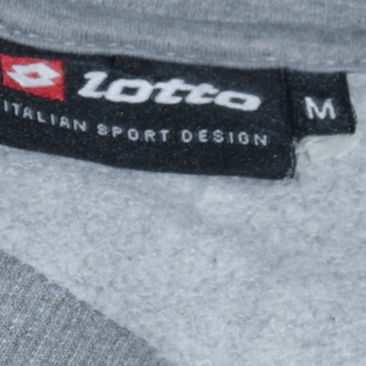 Mens UK Size M Lotto Grey Pullover Sweatshirt