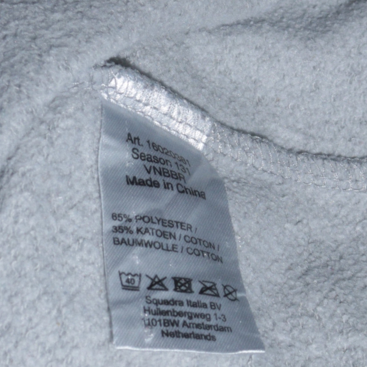 Mens UK Size M Lotto Grey Pullover Sweatshirt