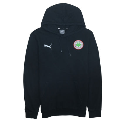 Mens UK Size S PUMA Black Pullover Hoodie