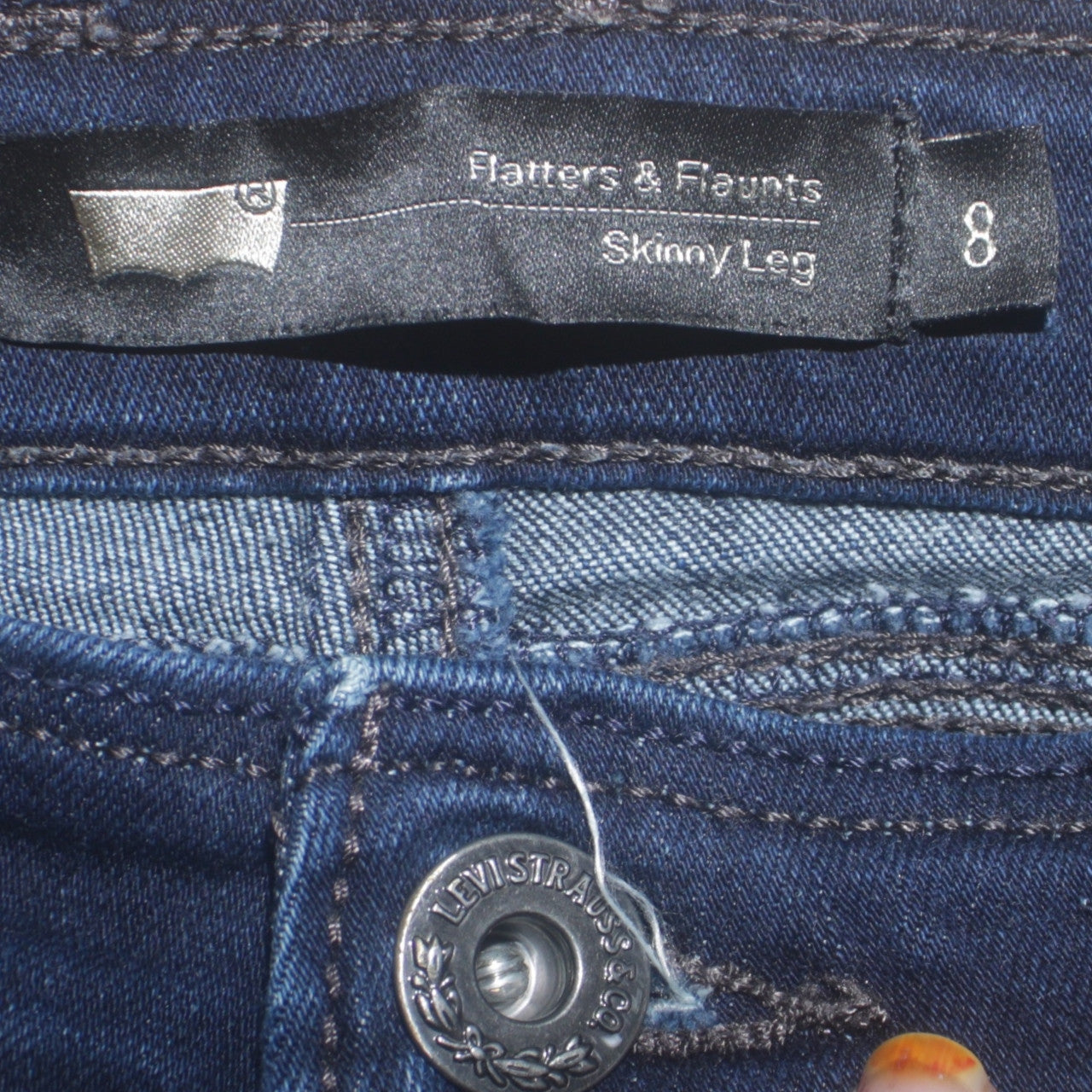 Womens UK Size 8 Levi Strauss & Co. Slim Fit Skinny Jeans
