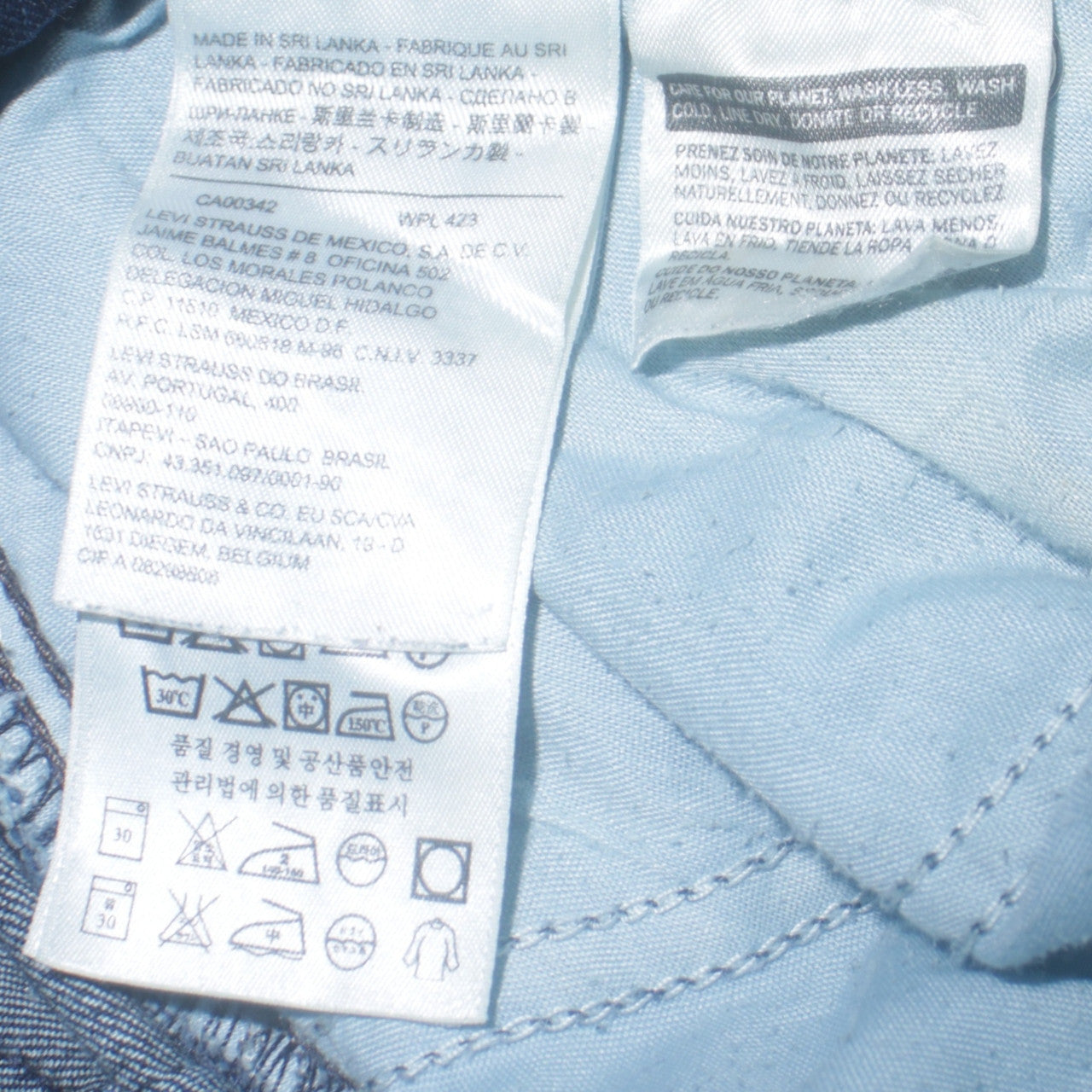 Womens UK Size 8 Levi Strauss & Co. Slim Fit Skinny Jeans