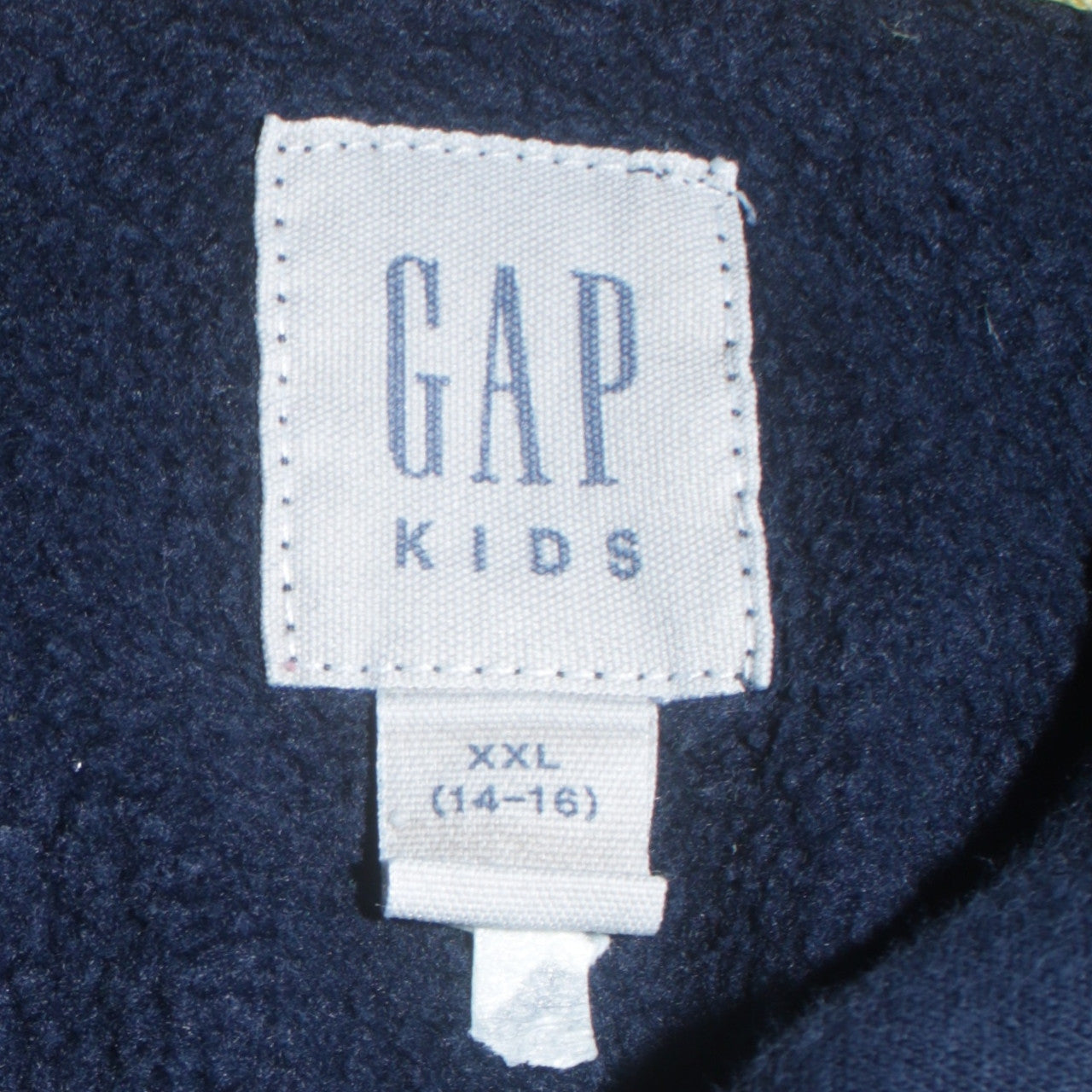 Boys UK Size 14-16 Years Gap Blue Pullover Hoodie