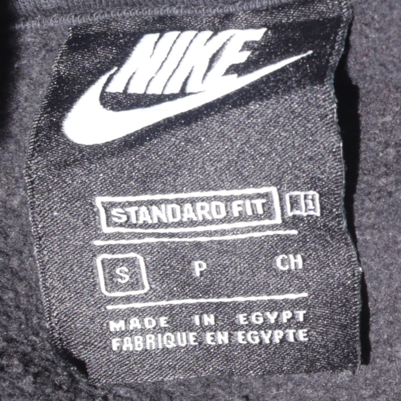 Mens UK Size S Nike Black Pullover Hoodie