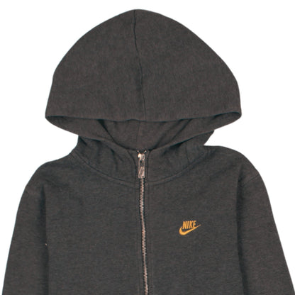 Nike Boys Grey Full Zip Fleece Hoodie XL - Hooded Sportswear