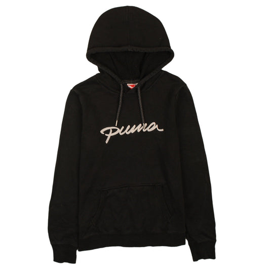Womens UK Size 10 PUMA Black Pullover Hoodie