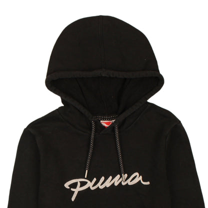 Womens UK Size 10 PUMA Black Pullover Hoodie