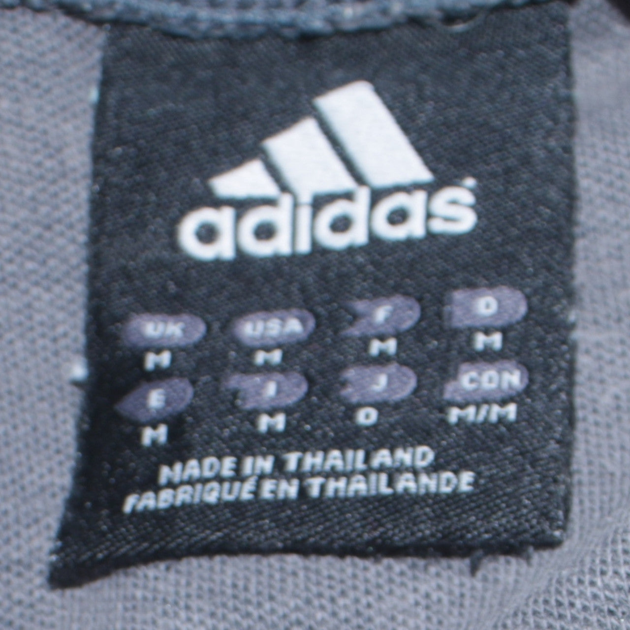 Mens UK Size M adidas Blue Pullover Hoodie