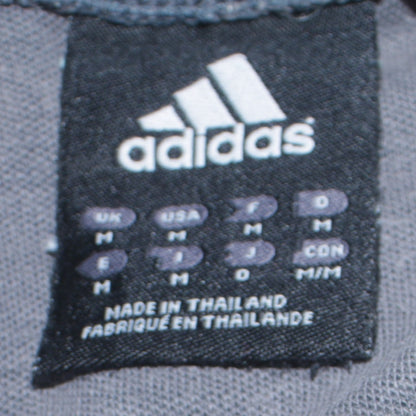 Mens UK Size M adidas Blue Pullover Hoodie