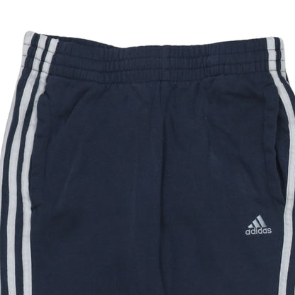 Adidas Boys Blue 11-12 Years Track Pants with Side Stripes
