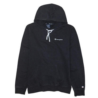 Mens UK Size M Champion Black Pullover Hoodie
