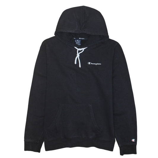 Mens UK Size M Champion Black Pullover Hoodie