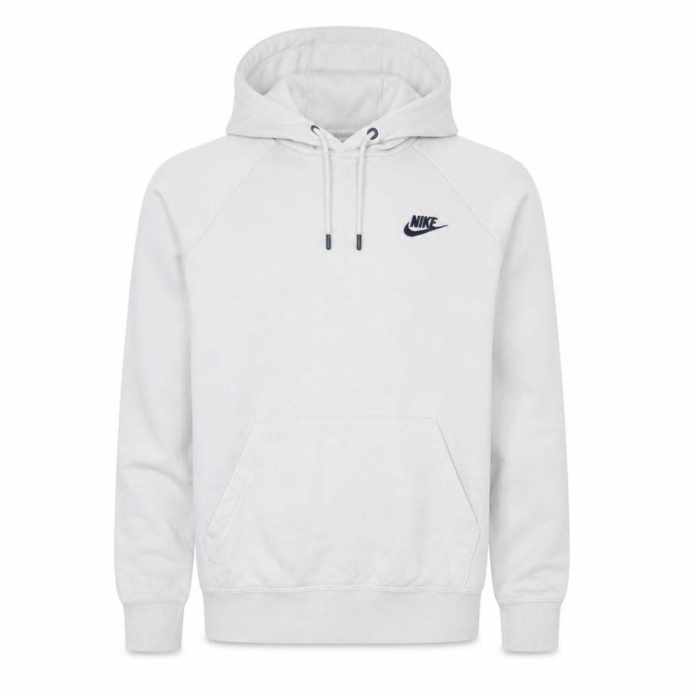 Mens UK Size S Nike White Pullover Hoodie