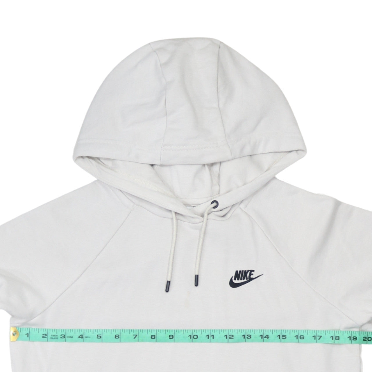 Mens UK Size S Nike White Pullover Hoodie