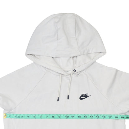 Mens UK Size S Nike White Pullover Hoodie