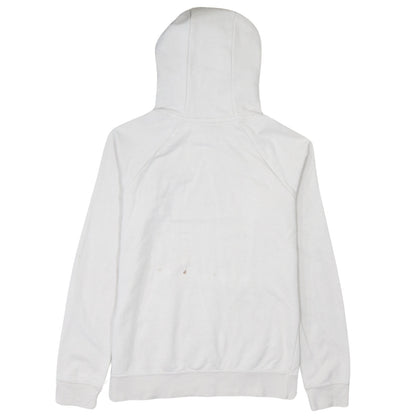 Mens UK Size S Nike White Pullover Hoodie