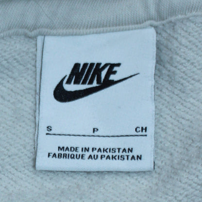 Mens UK Size S Nike White Pullover Hoodie