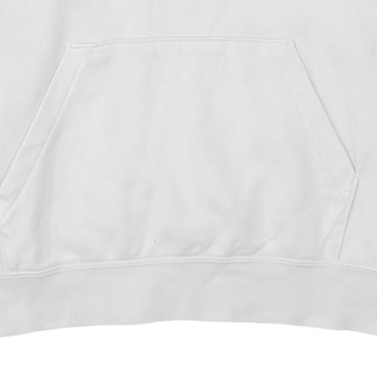 Mens UK Size S Nike White Pullover Hoodie