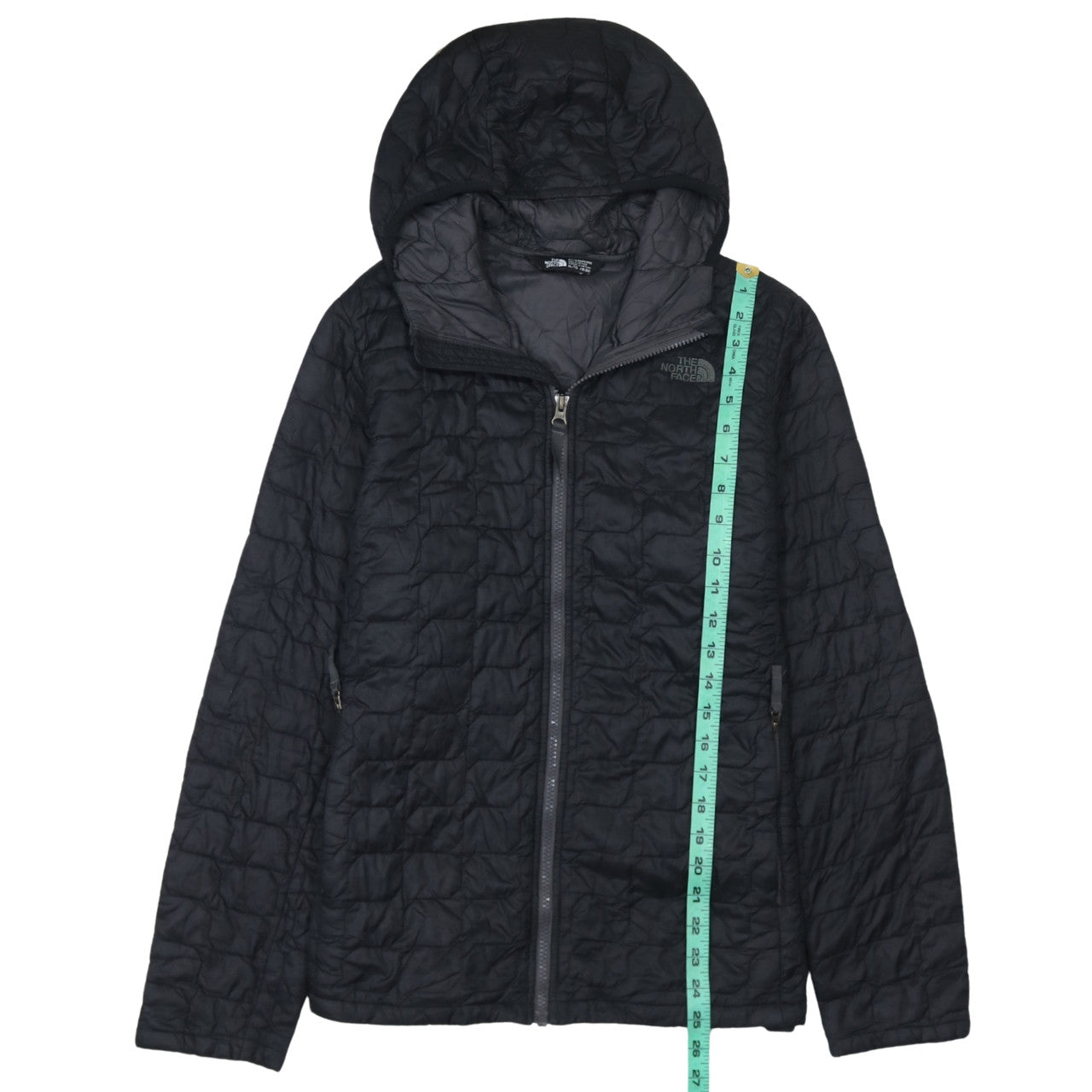 The North Face Boys Black Hooded Insulated Puffer Jacket XL 18-20 Years