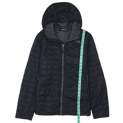 The North Face Boys Black Hooded Insulated Puffer Jacket XL 18-20 Years