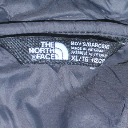 The North Face Boys Black Hooded Insulated Puffer Jacket XL 18-20 Years