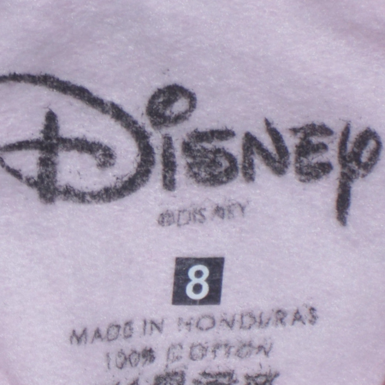 Womens UK Size 8 Disney Pink Pullover Sweatshirt