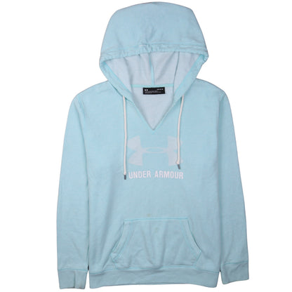 Womens UK Size L Under armour Blue Pullover Hoodie