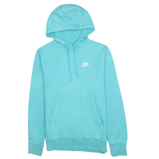 Womens UK Size XS Nike Blue Pullover Hoodie