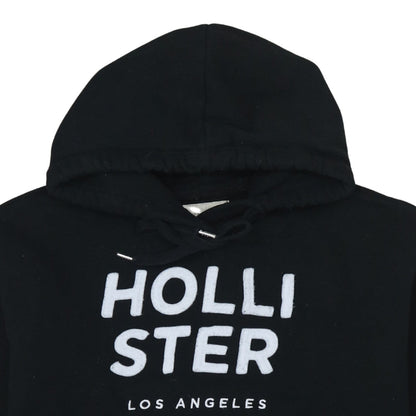 Mens UK Size L Hollister Black Pullover Hoodie