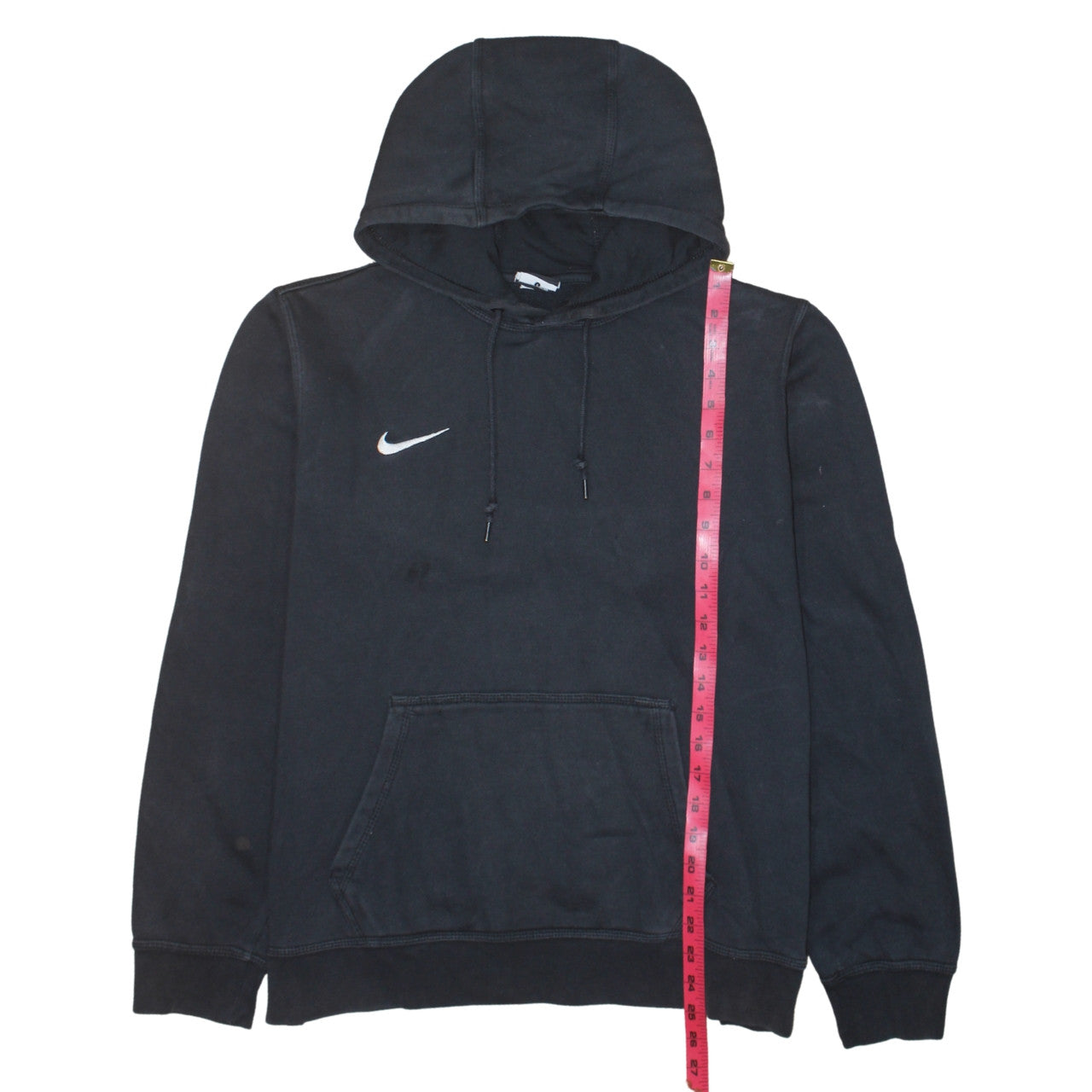 Mens UK Size L Nike Black Pullover Hoodie