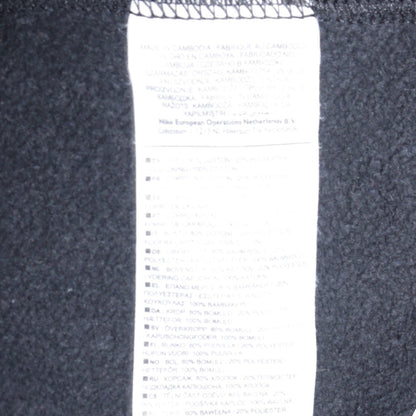 Mens UK Size L Nike Black Pullover Hoodie