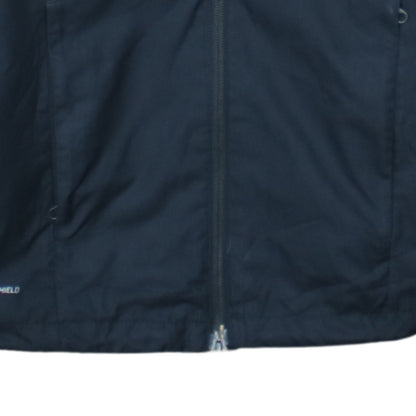 Nike Boys Black Hooded Windbreaker Jacket 10-12 Years Water Resistant Football