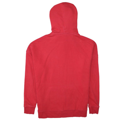 Mens UK Size M Tommy Hilfiger Red Pullover Hoodie