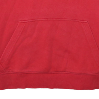 Mens UK Size M Tommy Hilfiger Red Pullover Hoodie