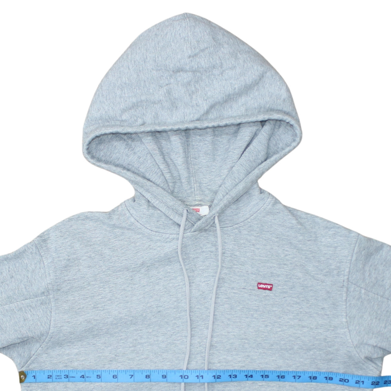 Mens UK Size XS Levi's Grey Pullover Hoodie