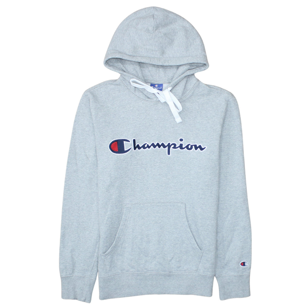 Mens UK Size M Champion Grey Pullover Hoodie