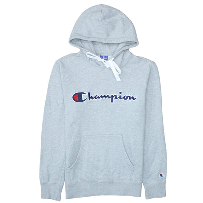 Mens UK Size M Champion Grey Pullover Hoodie