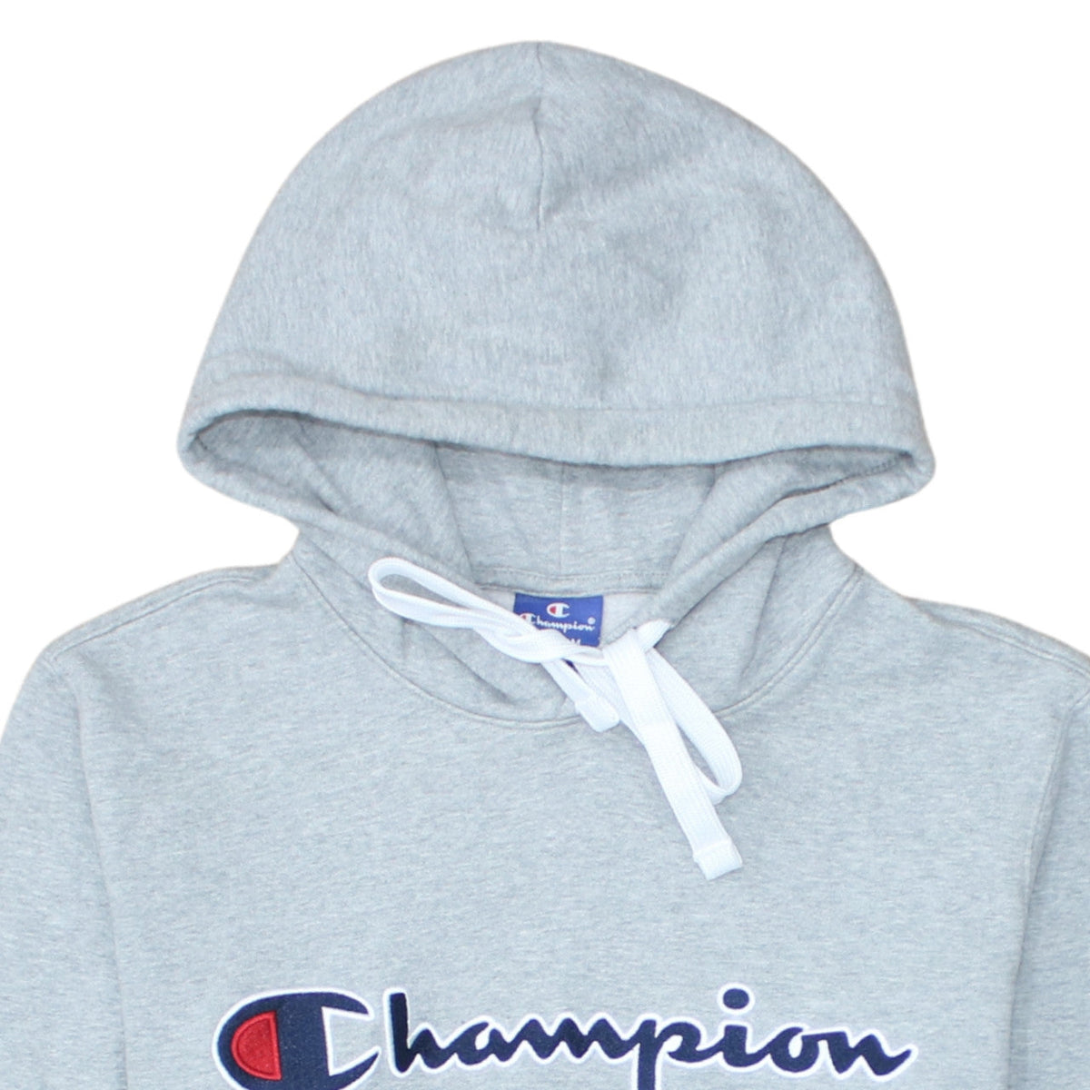 Mens UK Size M Champion Grey Pullover Hoodie