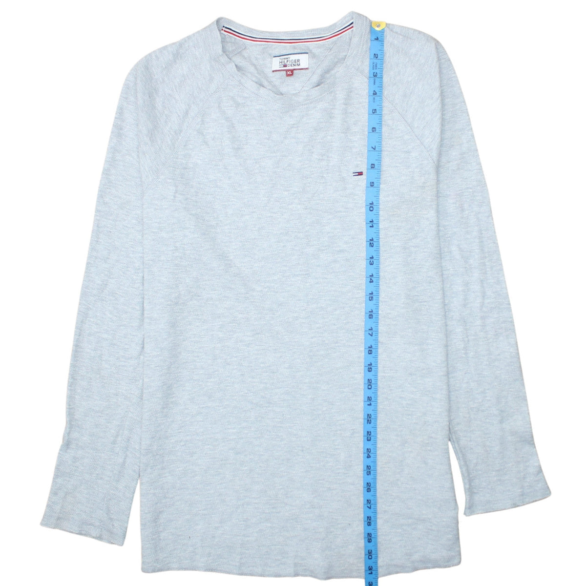 Tommy Hilfiger Men’s Grey XL Pullover Crew Neck Jumper